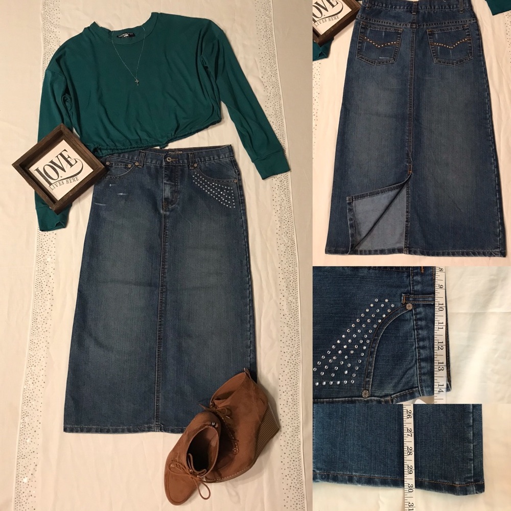 Denim Skirt